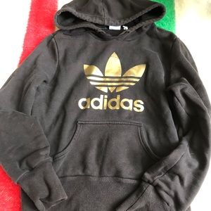 Sz s adidas cropped hoodie